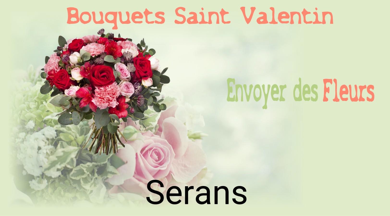 Roses de Saint-Valentin livrées à Serans